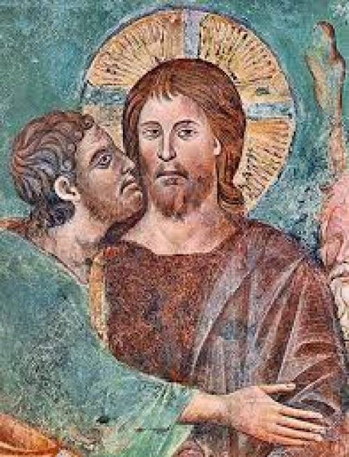 Izdaja poljupcem - Isus uhićen